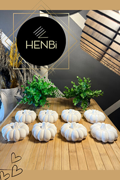 HENBi 8 Li XXL Kabak Taş Boyama Etkinlik Oyuncak Çocuk Gelişimi Taş Boyama Se...