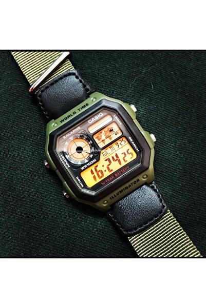 Casio Casio Men's AE-1200WHB-3BVDF Digital Waterproof Watch