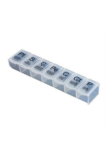 Hobimos Weekly Daily Medicine Storage Box Pill Box 7 Day Medicine Storage Container