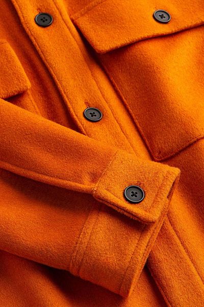 H&M Regular Fit Wool-blend overshirt