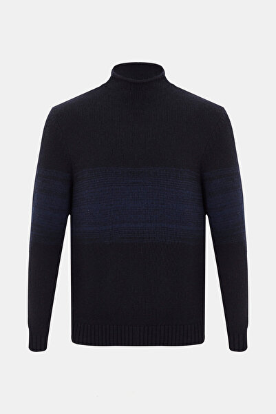 W Collection Lacivert Triko Kazak