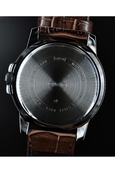 Casio Casio Enticer Analog-Digital Water-Resistant Watch MTP-VD01L-1BV