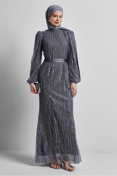Alvina Pul Sequin Evening Dress 50502