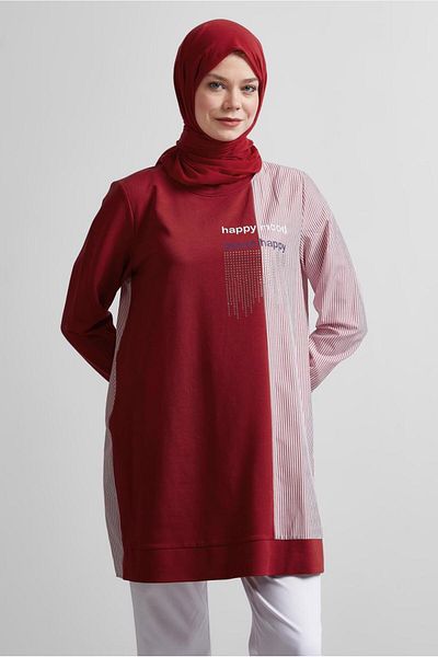 Alvina Striped Tracksuit Tunic 44749