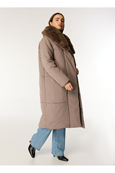 E 4.0 Design Studio x Fabrika Vizon Kadın Kaban F4WL-KBN W74