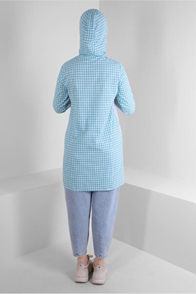 Alvina Туніка з капюшоном і ґудзиками з візерунком «Петрикаре» 43678