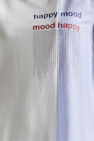 Alvina ÇİZGİLİ EŞOFMAN TUNİK 44749