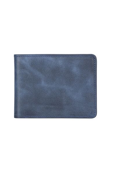 PLM Men's Wallet - Pier Leather, Rustic Blue