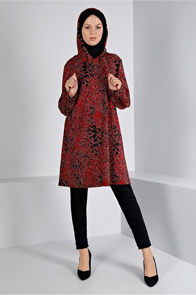 Alvina Ethnic Patterned Knitwear Tunic 43391-1