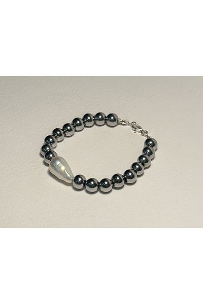 Skygo Ashes and Pearl Bracelet