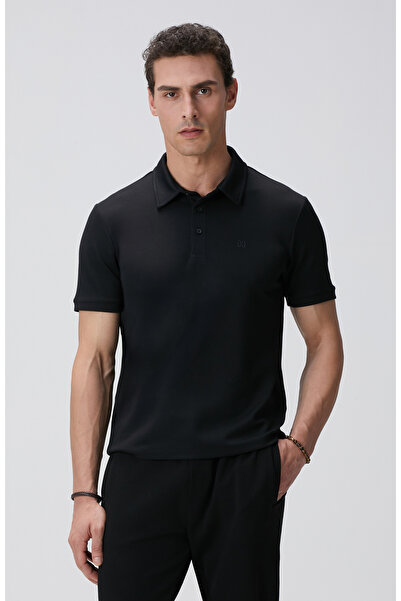 Network Siyah Basic Modal T-shirt