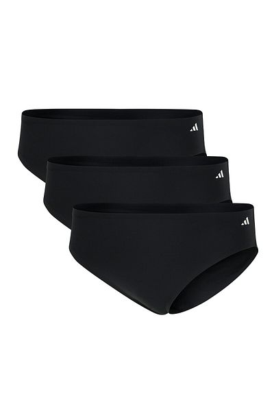 adidas Damen Slips, 3er Pack - Bikinislips, Active Light Flex , Unterwäsche, Logo, einfarbig