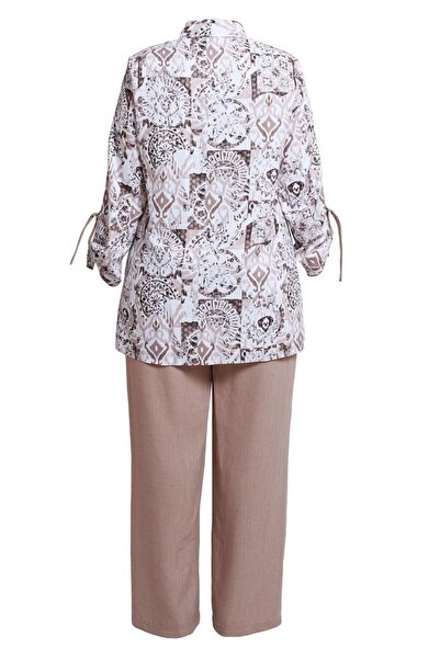 Alvina Σετ παντελονιών με σχέδια σε μεγάλο μέγεθος - 20516