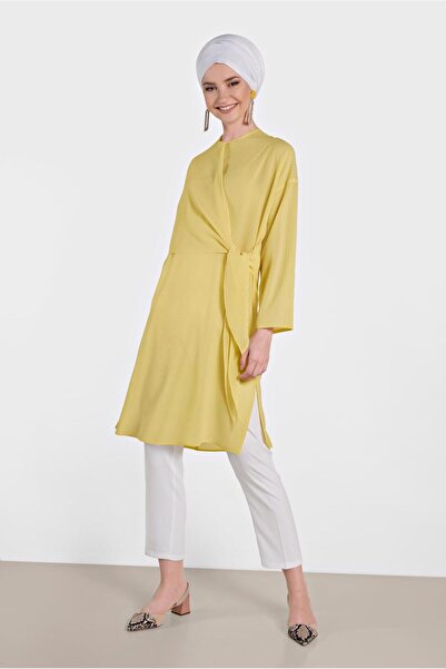 Alvina Thin Summer Tunic with Binding Detail 4436