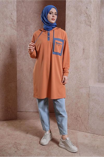 Alvina HOODED TRACKSUIT TUNIC 43846