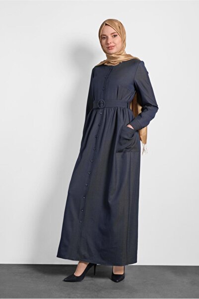 Alvina Сукня з кишенями та ґудзиками 40200