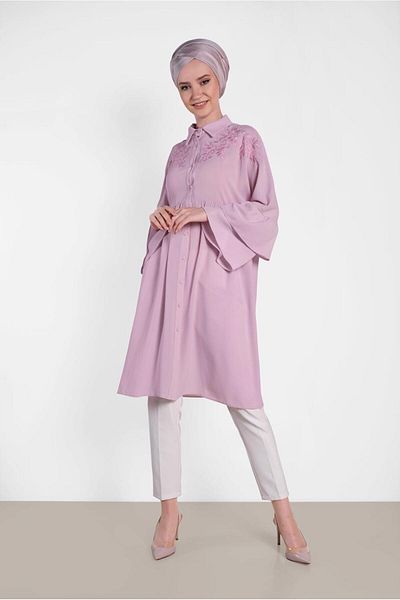Alvina Embroidery Detailed Tunic 4444