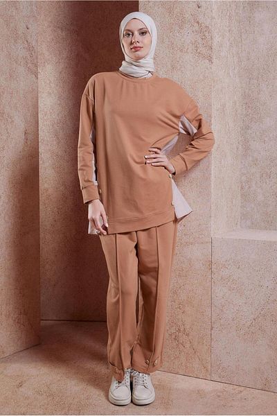Alvina Σετ φόρμας 44637 Model ριγέ παντελόνι