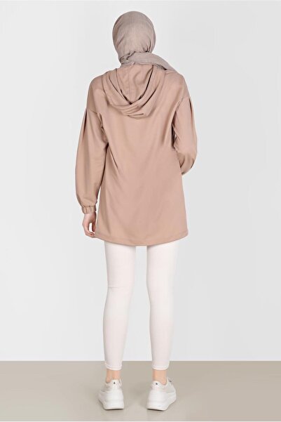 Alvina ÇITÇITLI KAPÜŞONLU EŞOFMAN TUNİK 42651