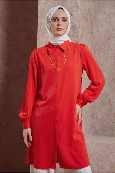 Alvina SHIRT COLLAR TUNIC 44448