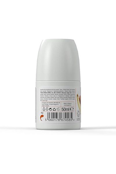 dr.organic Bio Active Skincare - Organic Moroccan Argan Oil Deodorant, 50ml