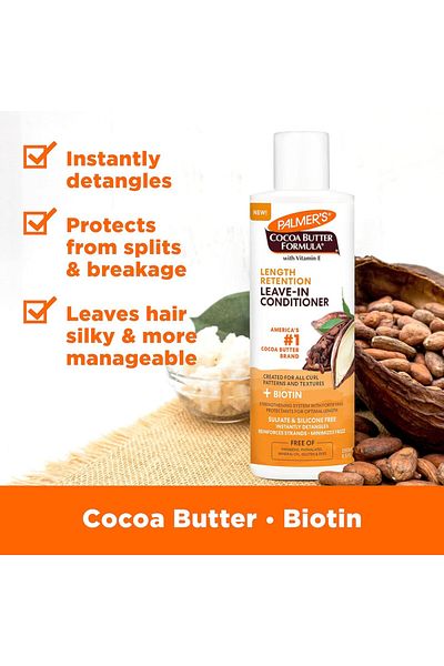 PALMER'S Palmers CocoaButter Formula Biotin LeaveIn Conditioner-250ml