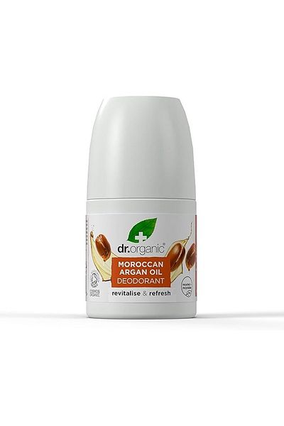 dr.organic Bio Active Skincare - Organic Moroccan Argan Oil Deodorant, 50ml