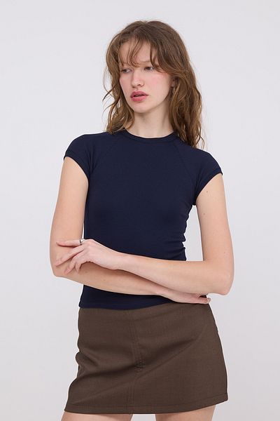 Addax Crew Neck Modal T-Shirt P4283-İ1