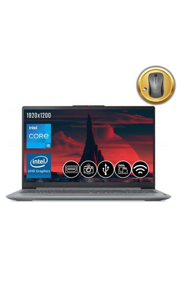 LENOVO Ideapad Slım 3 I5-12450H 8GB 1TB M.2 SSD 83ES0033TR ATL14 16" Fdos Notebook+Mouse