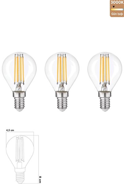 Heka Led Ampul 6W E14 3000KGün Işığı