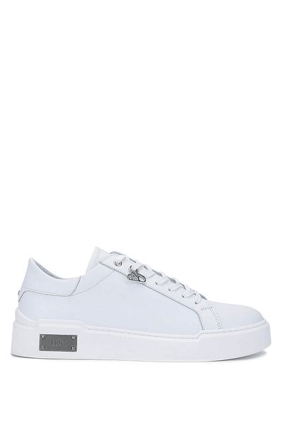 Tamer Tanca Men's Genuine Leather White Sneakers & Sports Shoes