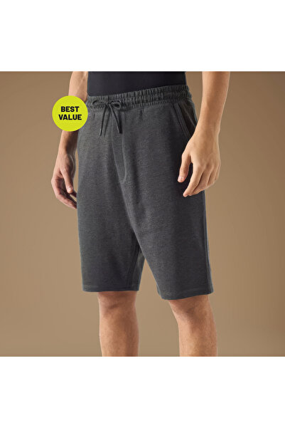 FAV Relaxed Fit Shorts with Drawstring Closure