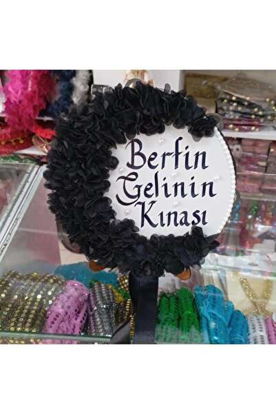 Evsay Gelin Kına Defi İsme Özel Tef Kişiye Özel Tef Zilli Çıngırak Kına Malzemesi