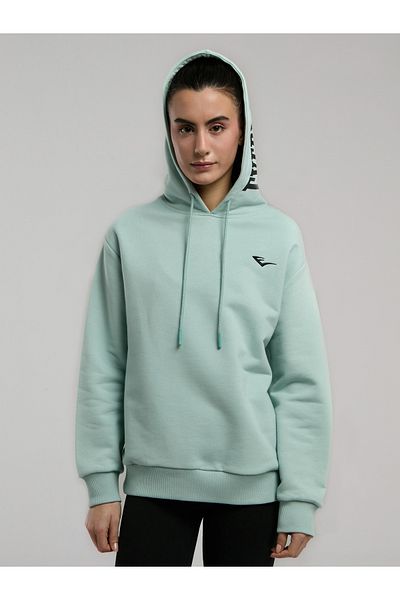 EVERLAST Hanorac cu glugă pentru femei Ever Classics Wmn Comfort Water Green