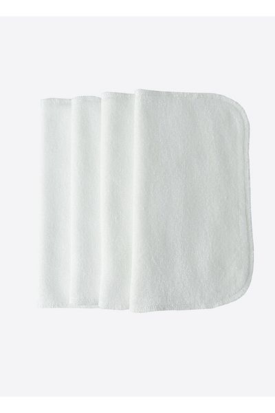 kitikate Organic Uno 4-Piece Double Layer Sweat Cloth Mixed Pattern
