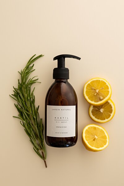 Jardin Naturel صابون كاستيل السائل بالروزماري والليمون