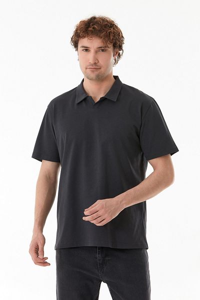 Fulla Moda Basic Polo T-Shirt με λαιμόκοψη