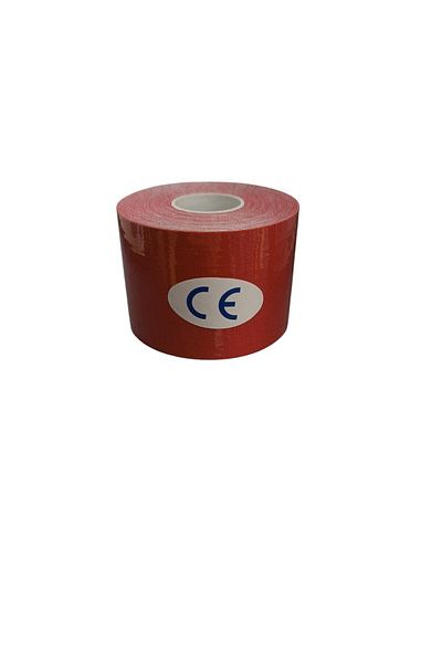 Kinesio Tape شريط رياضي للألم من كينيسيو باللون الأحمر
