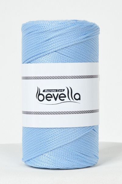 Bevella Macrame Cord Blue Macrame Polyester String - 2 mm 200 gr IP Supla και νήμα τσάντας