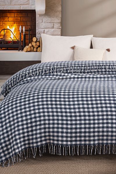 Eponj Home Single Acrylic Cotton Blanket Honey