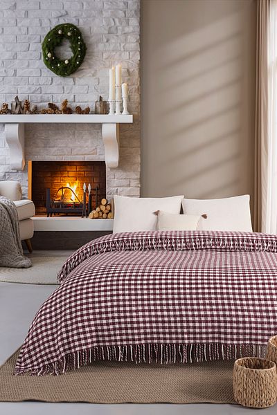 Eponj Home Batkıly Medium Acrylic Cotton Blanket