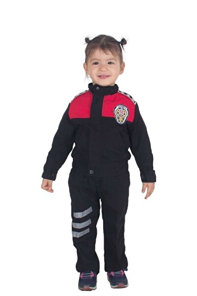 Sevimli polis kıyafeti kostüm çocuk