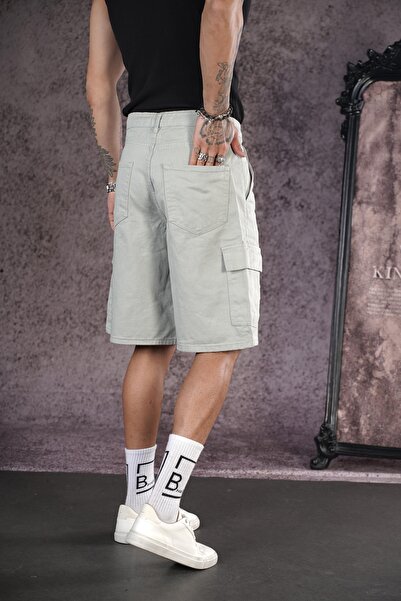 Butik TREND BİZ Зручний крій Чоловічі шорти-капрі з кишенями
