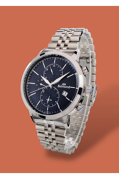 Belmond Original Functions Active 5 Atm Waterproof Steel Band Men's Wristwatch
