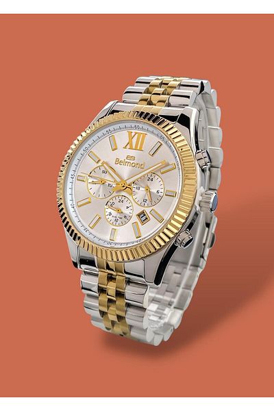 Belmond Original Functions Active 5 Atm Waterproof Steel Band Men's Wristwatch