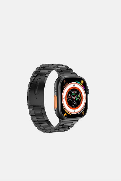 MOOGMAX Metal Ultra Generation 2 Smart Watch, Black