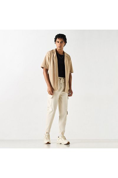 FAV Cargo Pants with Elasticated Waistband and Pockets