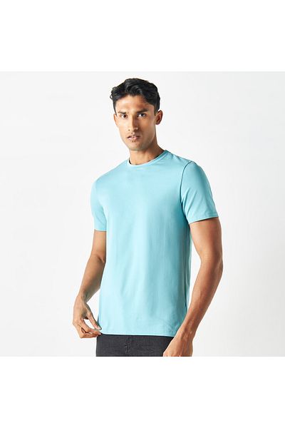 FAV T-shirt with Short Sleeves and Crew Neck
