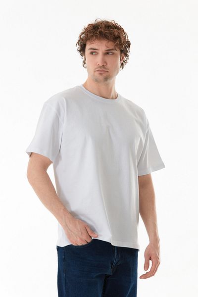 Fulla Moda Basic Crew Neck Oversize T-Shirt