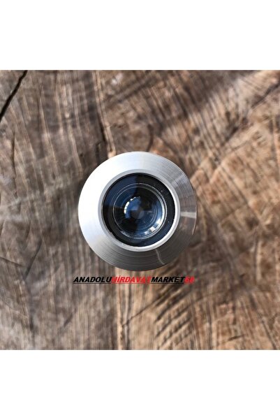 Door UZUN KAPI DÜRBÜNÜ ÇELİK KAPI DÜRBÜNÜ 11CM 25MM GRİ RENK 2,5CM ÖLÇÜYE GÖRE ALINIZ